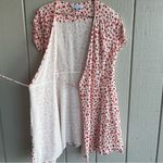 & Other Stories & Other Stories Wrap Mini Dress in Red Floral Print Size 6 Photo 5