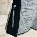 Athleta Running Wild Half Zip Pullover in Heather Gray and Black Size XS Photo 4