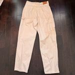 Vintage Blue Pilot Beige Cream Carpenter Carhartt Style Pants Sz. 32 Tan Photo 6