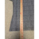 Hugo Boss Boss Womens Emata Black Plaid Mesh Sheer See Through Mock Neck Shirt Sz‎ S NWT Photo 10