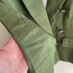 Veronica Beard Dickey Blazer Jacket Linen Blend Green Photo 9