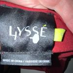 Lysse  burgundy wrap bodysuit top small‎ Photo 2