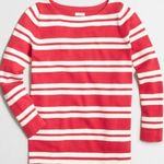 J.Crew  • Cherry Red Striped Boatneck Sweater Photo 9