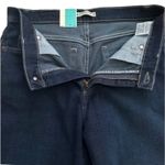 Lee  Jean Dark Wash High Rise Stretch Relaxed Fit Straight Leg Denim Size 10 Long Photo 2