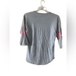 Bobbie Brooks XL Gray and Pink Long Sleeve Shirt Photo 5
