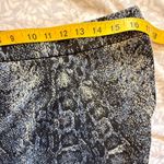 Soho Gray and Black Knee-Length A-Line Skirt Photo 1