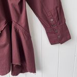 Free People  buttondown tunic top dress Small Photo 4