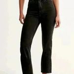 Abercrombie & Fitch The Ankle Straight Ultra High Rise Jeans Black Size 25/0 Photo 1
