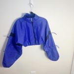 Reebok Cardi B x  Woven Crop‎ Track Jacket Size Small New Photo 3