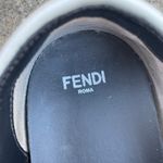 Fendi scalloped floral embroidered Grip strap sneaker trainers size IT39.5 US9.5 Photo 9