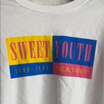 Forever 21 XXI Sweet Youth Locals Only White Crewneck Photo 1