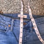 Madewell  9" High Rise Skinny Jeans Ripped Distressed Raw Hem‎ Light Wash Size 26 Photo 4