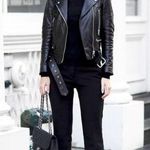 Vince Camuto NEW Leather Flare Pants Photo 0