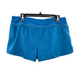 Nike size 14 blue shorts with liner shorts under athletic elastic waist pocket Photo 1