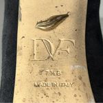 Diane Von Furstenberg  DVF Women’s Size 7.5 Black Suede Heeled Ankle Booties Photo 9