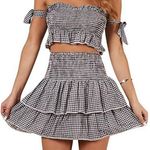 Gingham Set Multiple Size 6 Photo 0