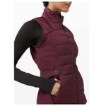 Lululemon Down For It All Vest Size 10 Red Photo 2
