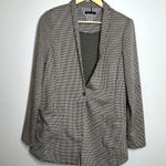 Tommy Hilfiger  Houndstooth Patterned Blazer Jacket Photo 3