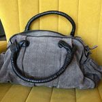 Giorgio Armani  vintage fabric with Leather Hand Bag Photo 12