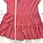 ZARA Plumetti Textured Dot Midi Swing Dress Medium Photo 9