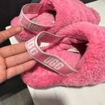 UGG  Pink Plush slippers Photo 9