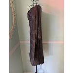 Haute Hippie  Dress Size S Grey Gray One Cold Shoulder Mini Jersey Studded Photo 2