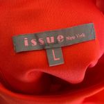 NWT Issue New York Bow Neck Back Tie Shift Dress Style 11785 Size L Elegant Red Size L Photo 8