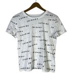 Friends TV Show All Over Print T Shirt Womens M White Short Sleeve Graphic Tee Size M Photo 1