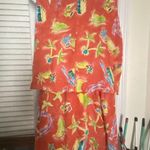 Tropical Escape Beautiful and easy breezy to wear tropical skirt/top set xl Photo 5