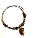 kokopelli unakite and tigers eye choker necklace Photo 5