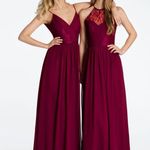 Hayley Paige Occasions  5613 Chiffon Halter Gown Photo 2