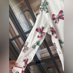 Disney Parks Pajamas shirt Christmas Holiday Retro Mickey Bows long holidays Red Size XL Photo 4