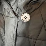 Marvin Richards black quilted puffer zip up winter jacket coat womens large Photo 7