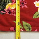 Christopher & Banks  Womens Red Button-Front Short Sleeve Cotton‎ Sweater Sz 14 # Photo 7