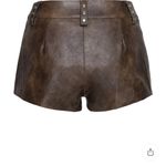 Princess Polly leather shorts Photo 2