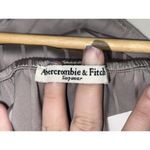 Abercrombie & Fitch  Sleepwear Gray Satin V-Neck Camisole Tank Top Pajamas Size L Photo 4
