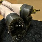 Dr. Martens Jadon leather platform zipper lace up boots booties shoes 9 new Photo 3