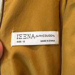 Mac Duggal NWT 30763 Gold High Neck Pleated Tiered Ruffle Metallic Gown Size 12 Photo 8