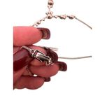 Givenchy  Silver-Tone Multi Crystal Pendant Adjustable Y-Neck Necklace Women Photo 7