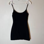 Brandy Melville  Black Spaghetti Strap Mini Dress One Size Photo 2