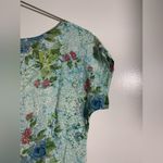 Nataya, vintage, Floral Blue 1920’s inspired speak easy midi/maxi Dress S Photo 3