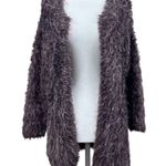 NWOT Search For Sanity Size M Woman Purple Fuzzy Long Photo 0