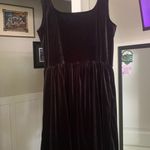 Old Navy Black Velvet Dress Photo 1