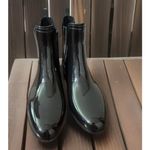 Jolie Kada Size 10 Water Proof Rain Boots Ankle Black Bootie Photo 1