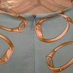 J. McLaughlin Sophia Catalina Cloth Sheath Dress Womens Large Blue Career Preppy Photo 5