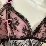 Victoria's Secret  Sexy Little Things Black Pink Lace Lingerie Size Small Photo 4