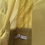 House Of CB  XL D-DD 'Zahra' Chartreuse Plunge Maxi Dress mustard yellow‎ NWOT Photo 6