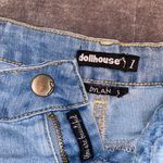Dollhouse Denim Mom Shorts Photo 2