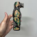 Chelsea and Violet  Leather Snake Print Block Heels Photo 2