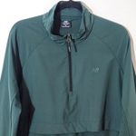 New Balance  Green Quarter Zip Pullover Windbreaker Size XL Photo 2